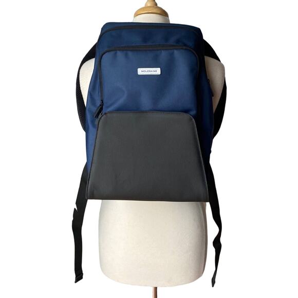Moleskine Nomad City Collection Medium  Backpack Blue Black - Picture 2 of 13